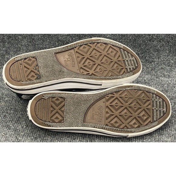 CHUCK TAYLOR ALL STAR High Big Kids Size 3 Rainbow Zebra Black 667601f Sneakers - Picture 4 of 9